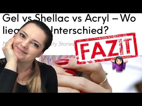 Gel Vs Shellac Vs Acryl Wo Liegt Der Unterschied