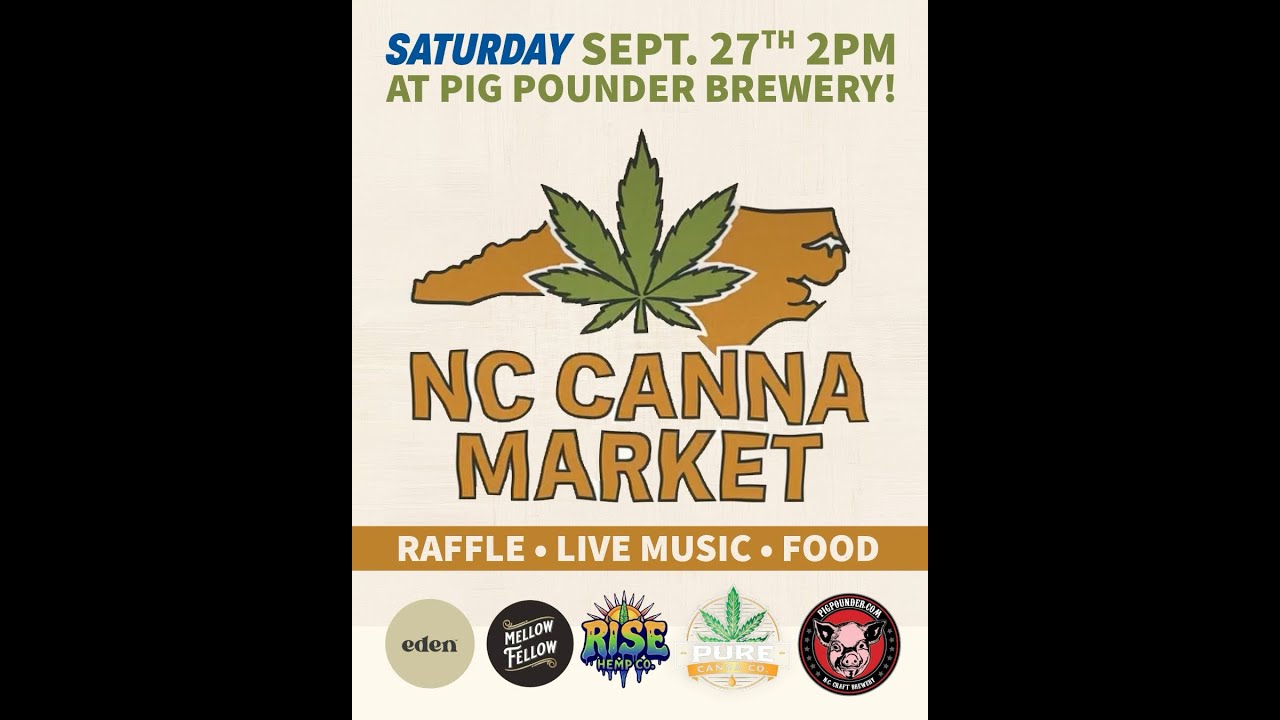 NC CANNA MARKET at Pig Pounder Brewery! 🍻🌿