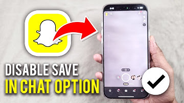 How to Turn OFF Save in Chat Option in Snaps on Snapchat - 2025