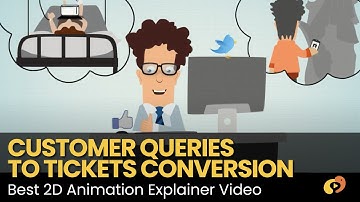 2D Animated Explainer Video for Freshworks formerly know as Freshdesk.