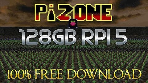 🚀🔥 PiZone 128GB 🎮 Raspberry Pi 5 Image 💾 1600+ Ports 🕹️ EPIC DOOM Mods 💀 Retro Gaming Madness! 🧟‍♂️⚡
