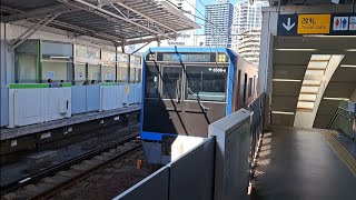 都営地下鉄三田線6500形6506F各駅停車日吉行き不動前駅到着(2023/7/25)