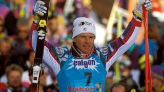 Marc Girardelli slalom gold (WCS Saalbach 1991)