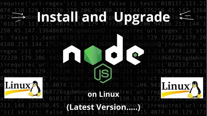 Installing and Upgrading Node js on Linux 🔥 | #nodejs