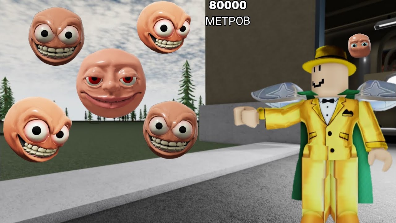 Встретили босса! В геф дороге! Проехали 80 км! Это финал? || Roblox GEF ROAD