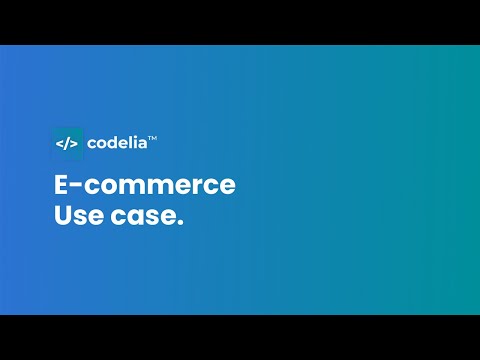 Codelia Headless CMS E-commerce Use Case (Create E-commerce faster and with flexibility)