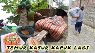 Download Lagu JEMUR KASUR KAPUK ⁉️ LANJUT BIKIN RUJAK PEPAYA, TIDAK LUPA GORENG HASIL PANEN KEBUN..@Hasinasine8  MP3