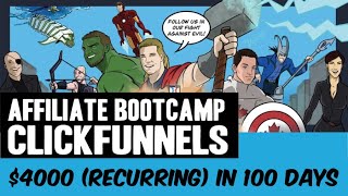 Make $4000/month (recurring) by signing up ONE Person a Day (Affiliate Bootcamp Clickfunnels, 2019)