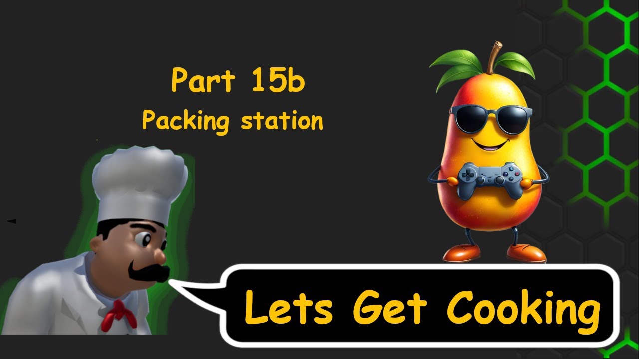 Unreal Engine 5 Cooking game (Let's Get Cooking) Part 15b food packing station