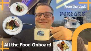 Perks of Travelling on Midland Pullman - The Food & Drinks!