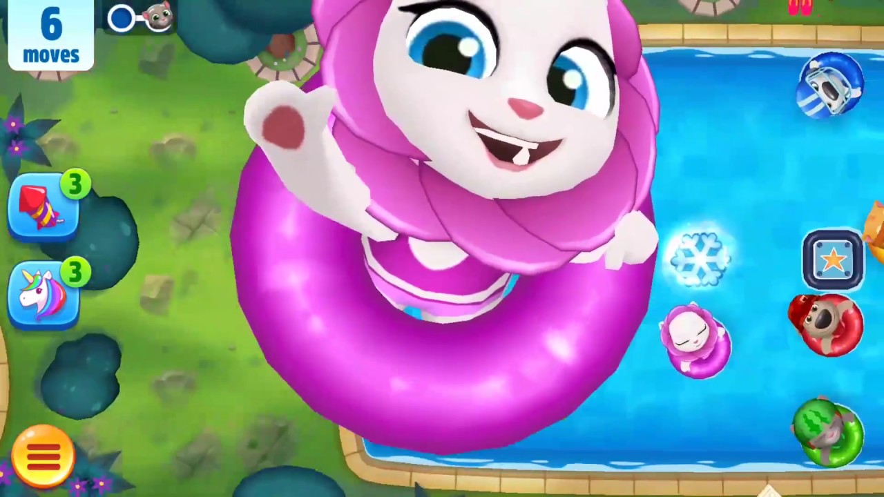 Talking Tom Pool Level 361-370 Walkthrough Gameplay #39 (iOS, Android)