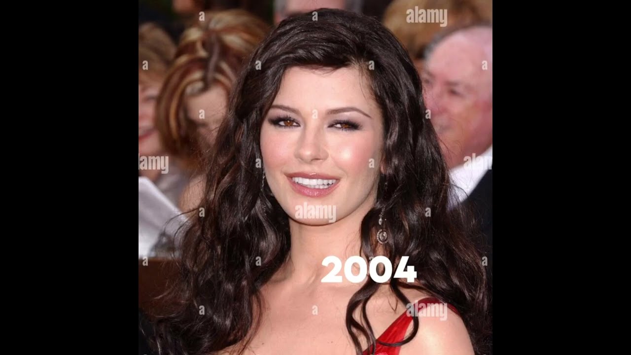  Catherinezetajones Then Vs Now 1990 2023