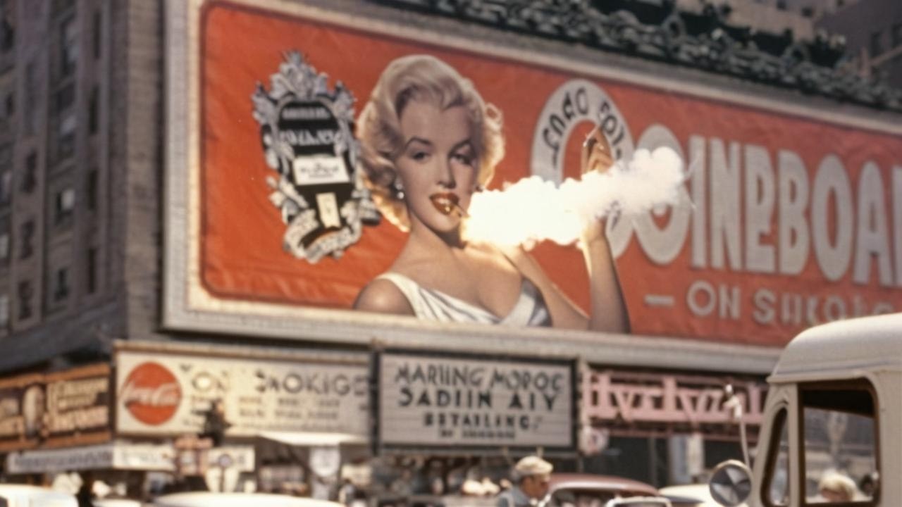 Marilyn Monroe Lights Up Times Square — The Billboard That Stopped the City
