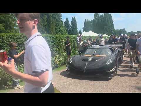 Koenigsegg Jesko Sadair's Spear entering event customer version and example nr 2.