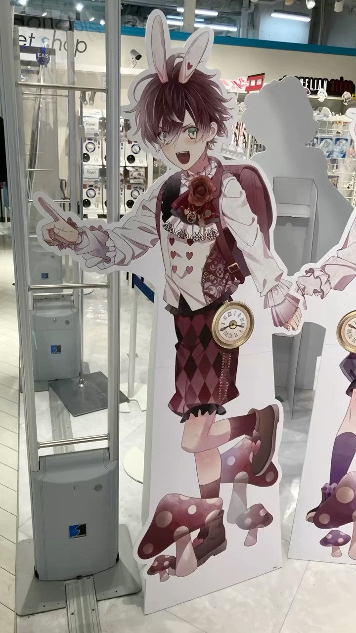 DIABOLIK LOVERS ALICE IN MILLENNIUM DREAM」キャラクターパネル展示