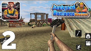 Junkyard Business Simulator - Gameplay Walkthrough (Android iOS) Part 2