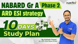 Download Lagu NABARD GRADE A Phase 2 || ARD ESI stratgey || 10 days Study Plan MP3