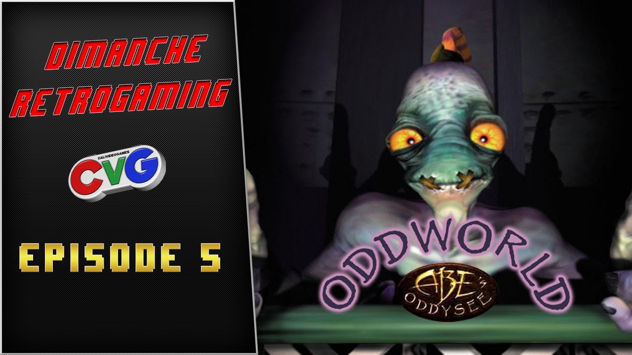 Jeu ODDWORLD L'ODYSSÉE D'ABE PS1 PlayStation 1 - Complet, Comme Neuf, Version PAL