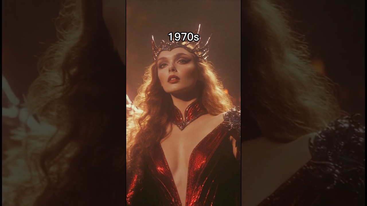 Scarlet Witch throughout the decades