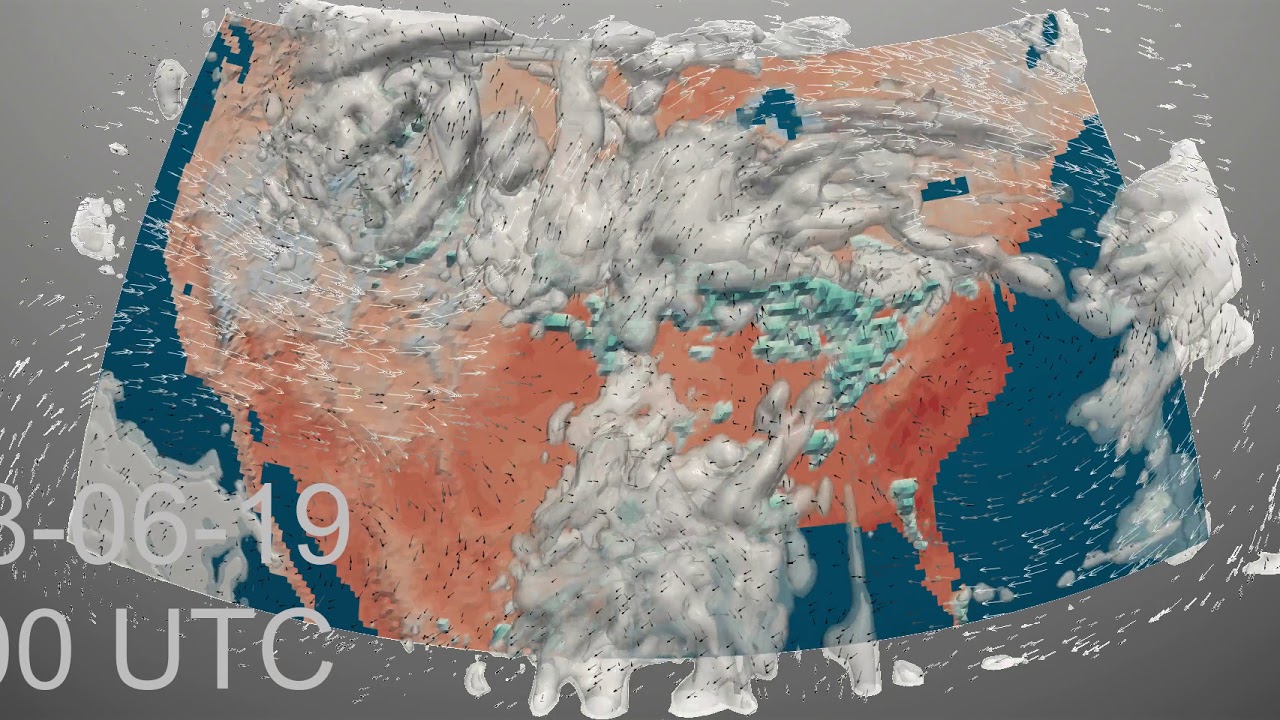 Monthly Weather Review for the USA - June 2018