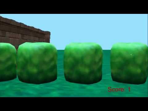 Alice 3 Maze Game - Demonstrating collision detection