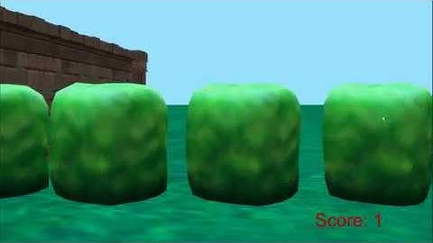 Alice 3 Maze Game - Demonstrating collision detection