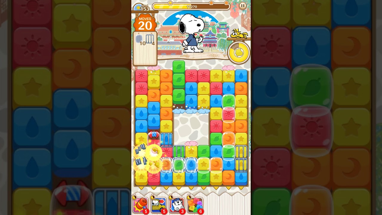 Snoopy Puzzle Journey level 153