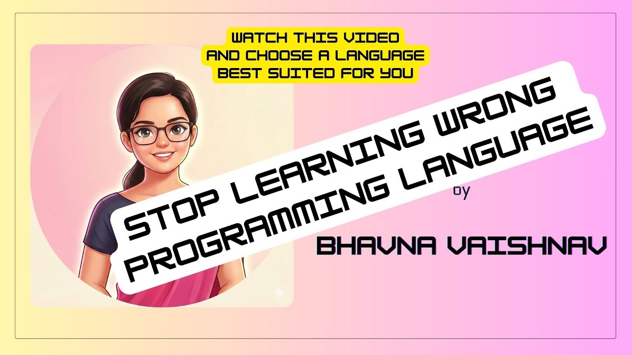 Stop wasting your time Learning the Wrong Programming Language. (2025 ...