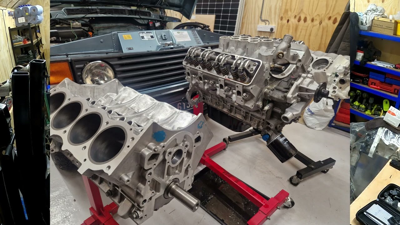Rover V8 workshop update - It's been a while