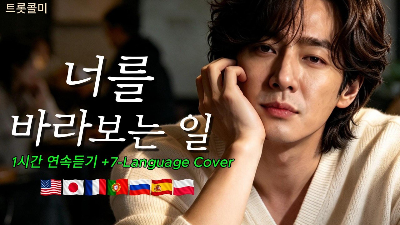 ' 너를 바라보는 일 ' 1시간 연속듣기 + 7-Language Cover , 구독자님 신청곡 | 가을감성 7080 발라드
