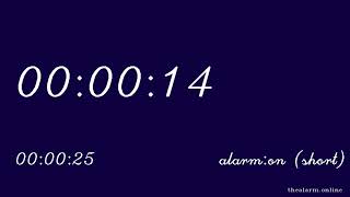 25 Second Countdown Timer with beep alarm