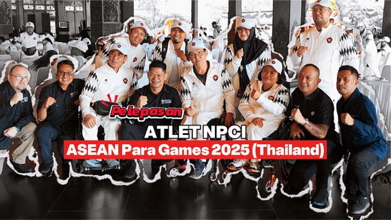 Moment Pelepasan Atlet NPCI ASEAN Para Games 2026
