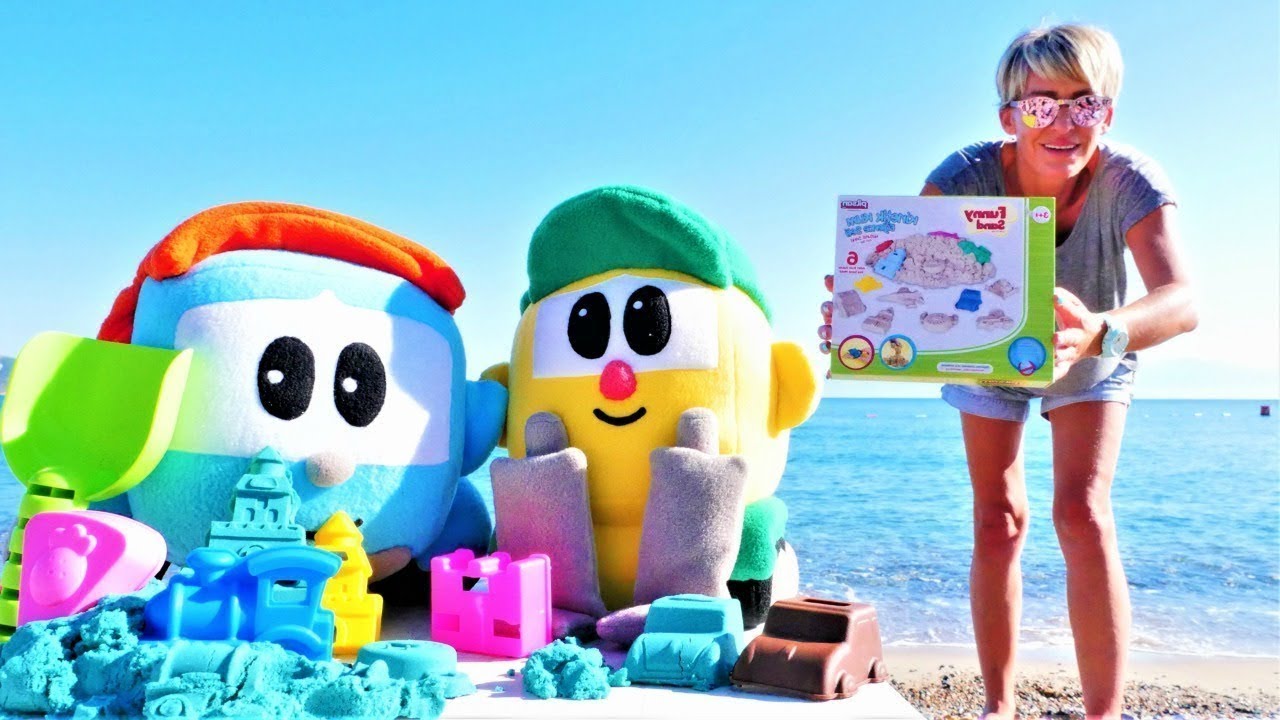 Bebek videoları. Oyuncak kamyon Leo ve Lifty ile eğitici video. Seçkin