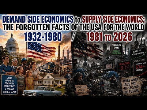 Demand Side Economics to Supply Side Economics: The Forgotten Facts of the USA for the World