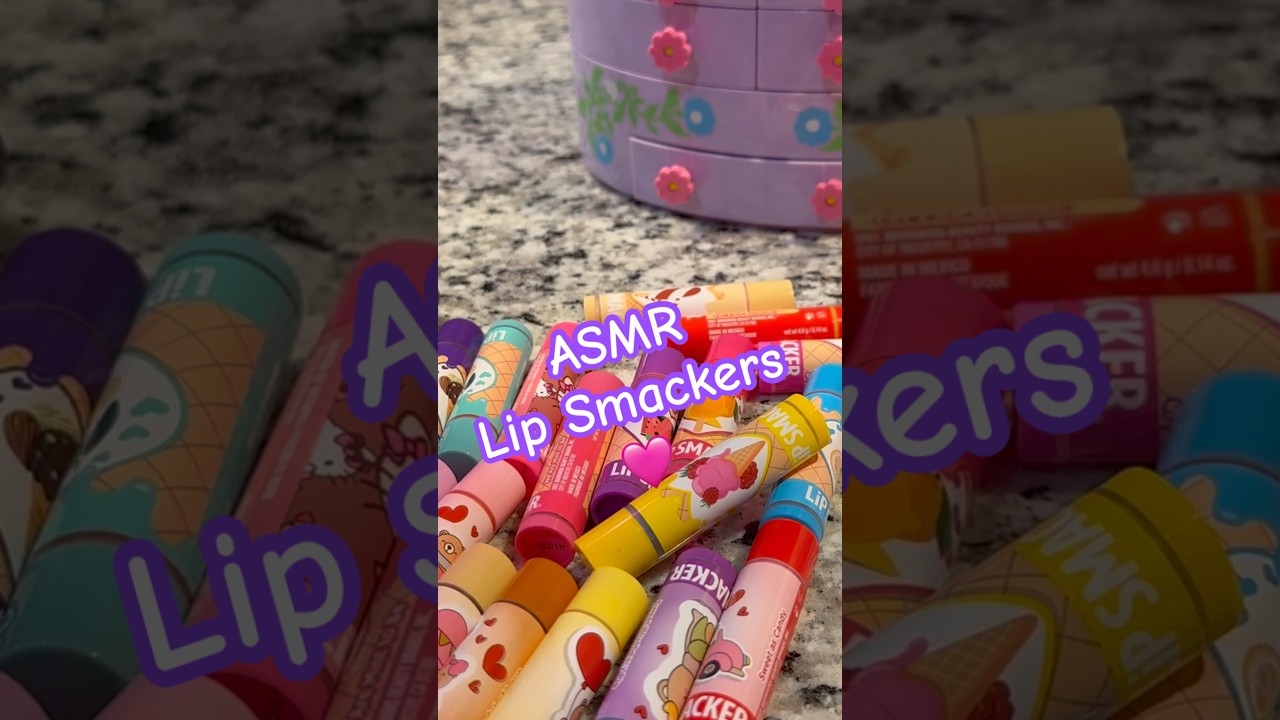 ASMR Lip Balm Sounds 