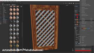 Painting the Wooden Door in Substance Painter ( Free Tutorial )