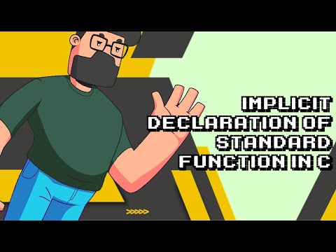 Understanding Implicit Declaration of Standard Function in C