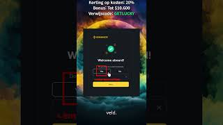 Hoe maak je een Binance account met invite code en krijg je bonus!