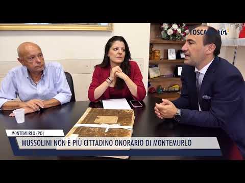 Video 2026-07-27 MONTEMURLO (PO) - MUSSOLINI NON È PIÙ CITTADINO ONORARIO DI MONTEMURLO