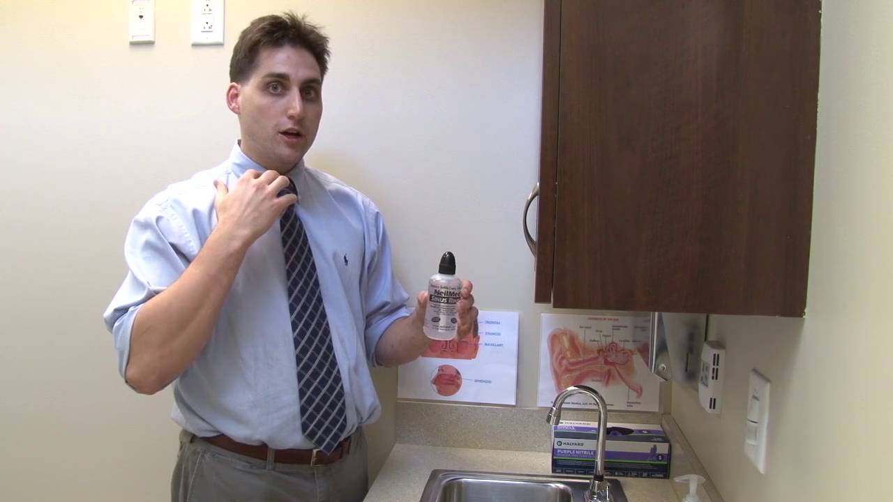Nasal Irrigation Demonstration YouTube