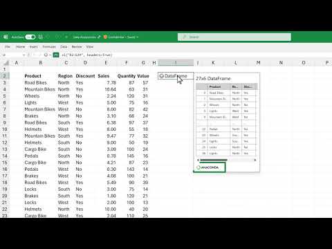 Microsoft introduces Python in Excel