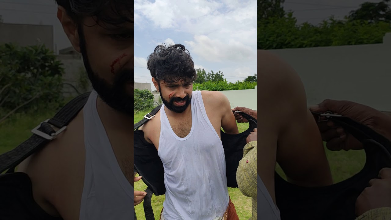 Daring fearless actor Aditya Om wire stunts preparation