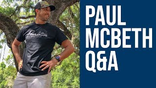 Paul McBeth Q & A - Boulder Woods