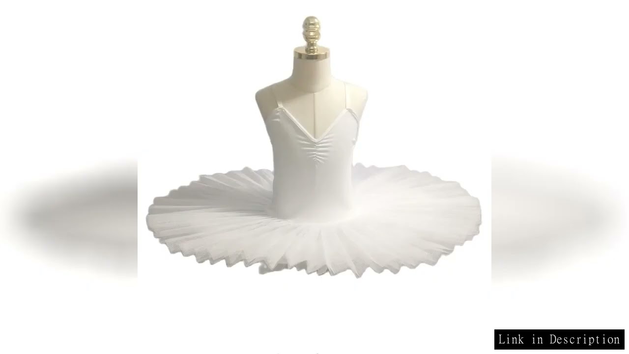 White Ballet Tutu Skirt Swan Lake Ballet Dress Children's Performance Costume Kids Belly Dance Cloth