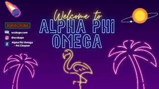 Alpha Phi Omega (UCSB) - Promo