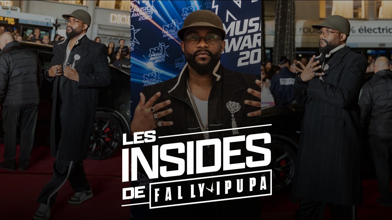 Les Insides de Fally Ipupa - 02 : NRJ Music Awards 2025 à Cannes.