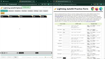 Lightning Autofill Tutorial: AUTOFILL action