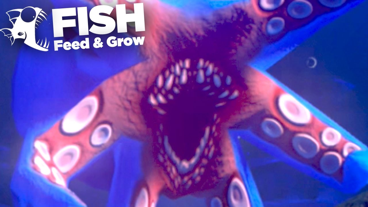 Giant CuttleFish Seeks Revenge! - Fish Feed Grow