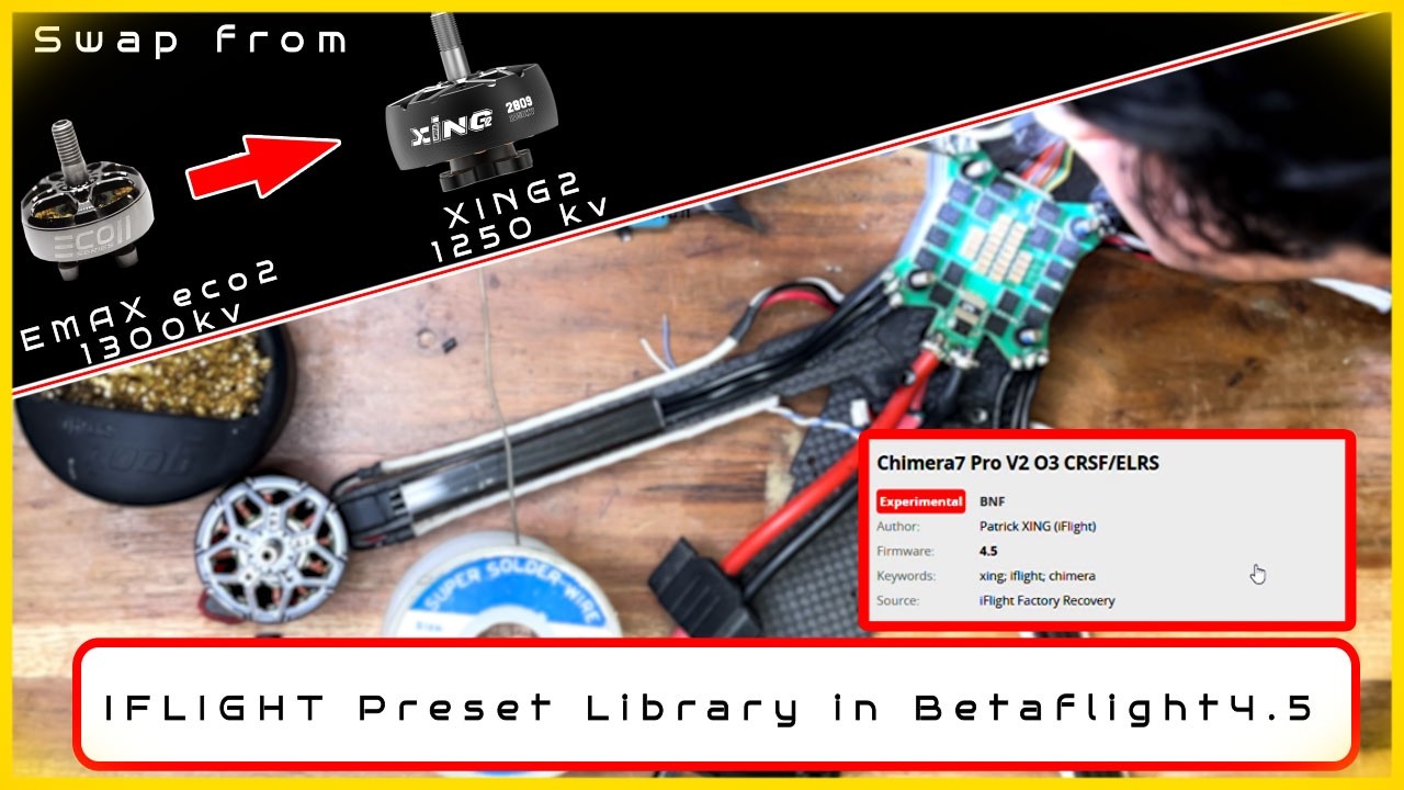 UPGRADE Your FPV Game with iFlight Preset Library in Betaflight 4.5!