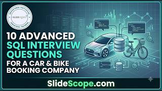 10 Advanced SQL Interview Questions for Car Bike Booking Company - Part 1 - For Data Analyst